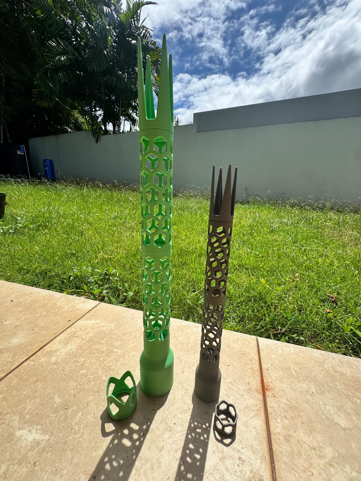 Modular moss pole kit